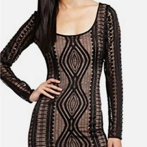 BCBG MAX AZRIA Tanya Black dress in size small